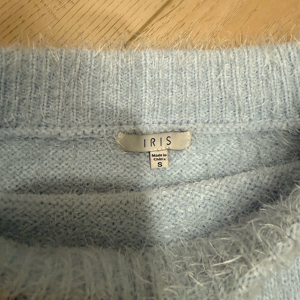 Iris Soft Sky Blue Knitwear